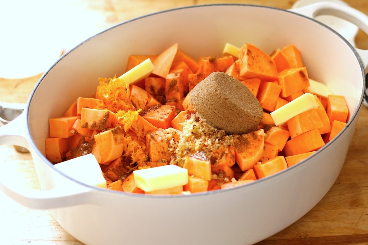 Stove Top Candied Sweet Potatoes Recipe | The Hungry Hutch