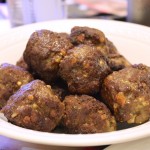 Middle Eastern Spiced Lamb Meatballs | The Hungry Hutch