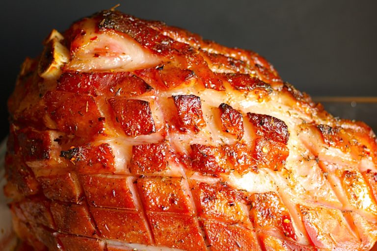 can you glaze a ham without fat