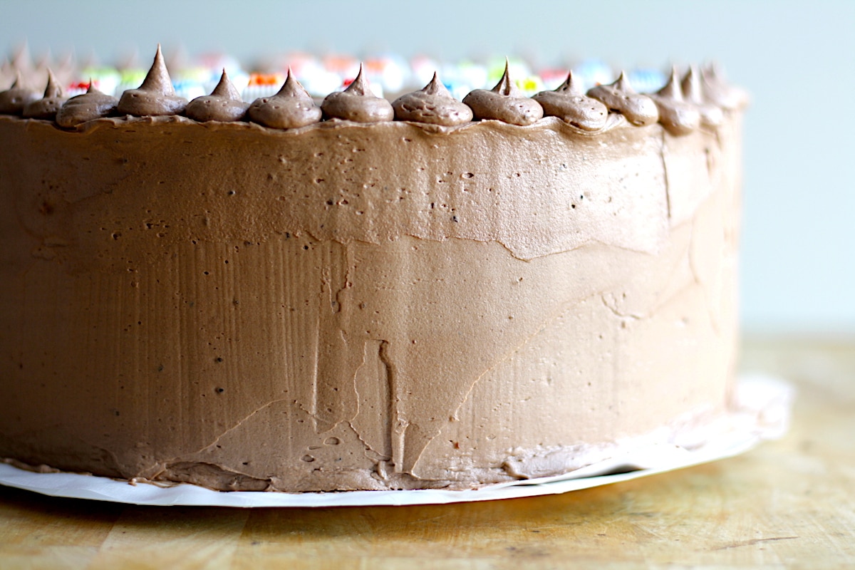 Buttermilk Chocolate Cake Recipe - Sugar and Soul