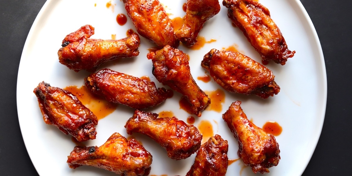 Whiskey Maple Chicken Wings | The Hungry Hutch