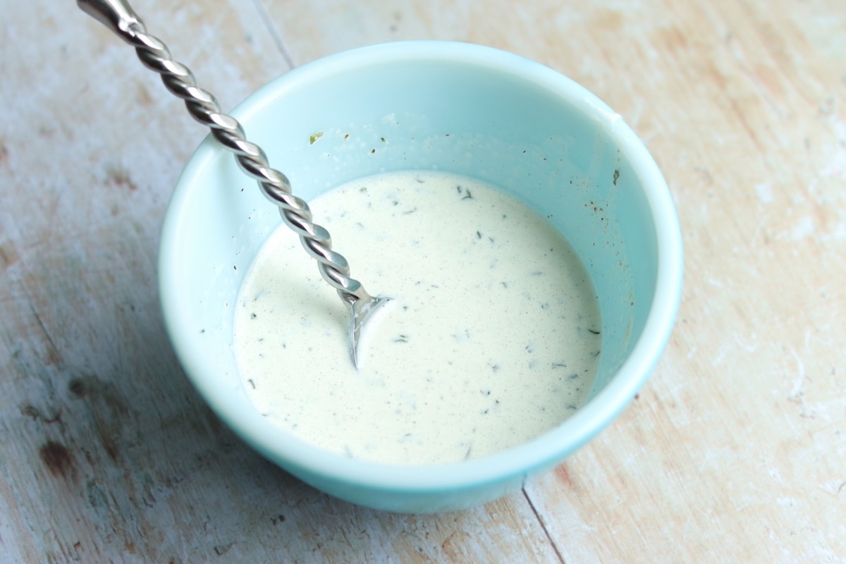Buttermilk Salad Dressing Recipe The Hungry Hutch