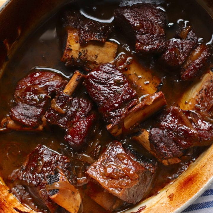 Simple Braised Short Ribs